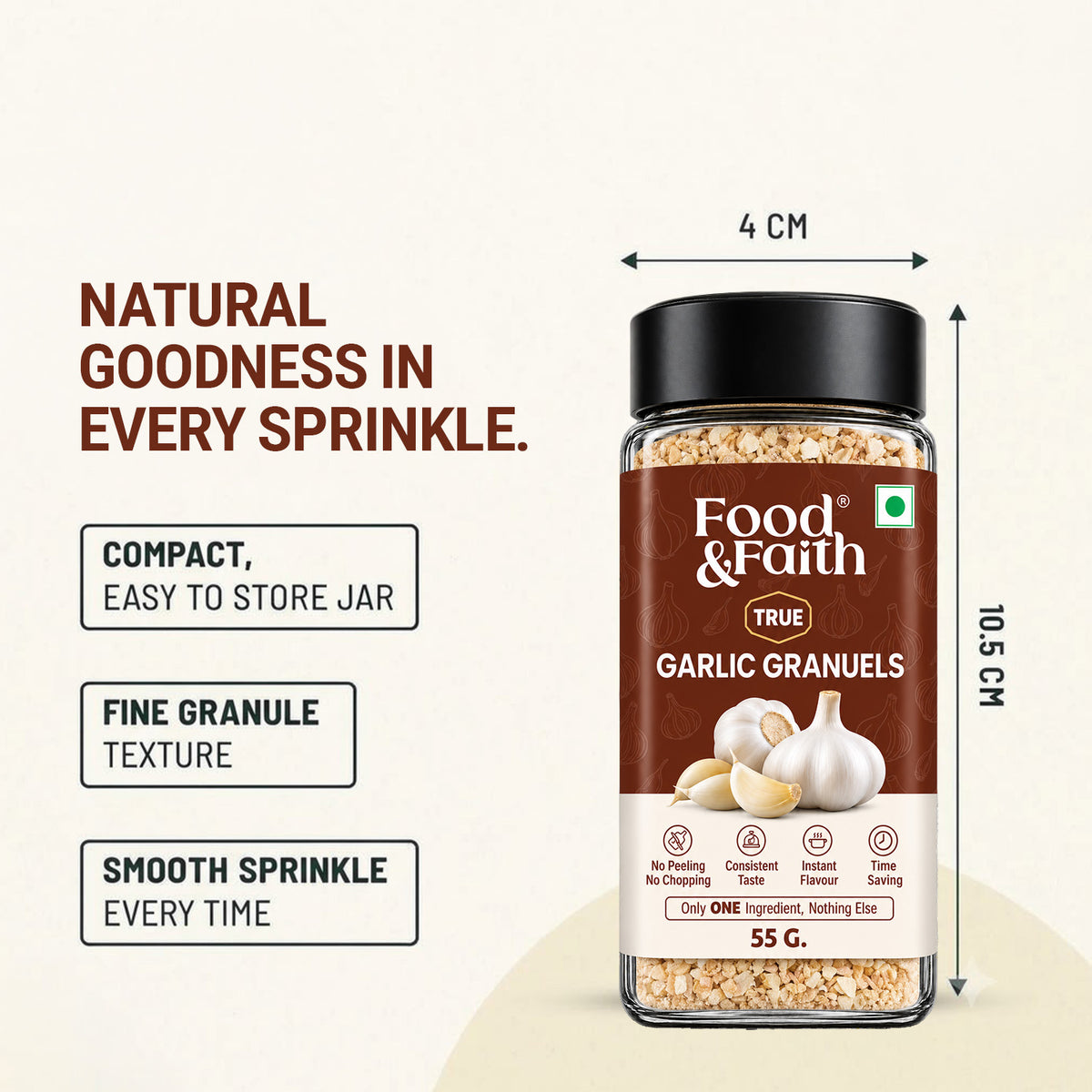 Garlic Granules - 55 g