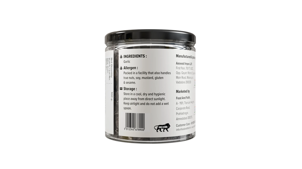Black Garlic, Rich Antioxidants