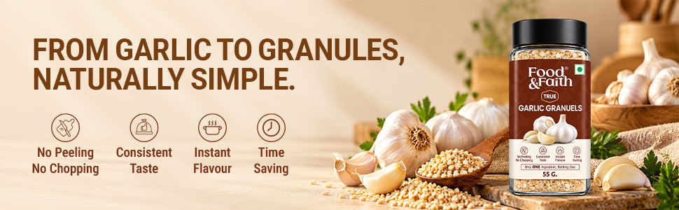 Garlic Granules - 55 g