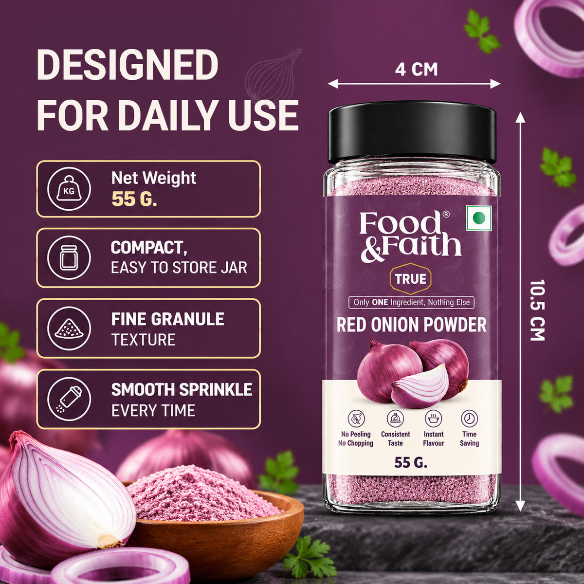 Red Onion Powder - 55 g