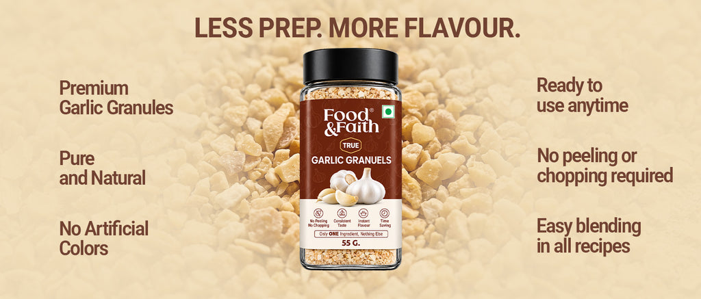 Garlic Granules - 55 g