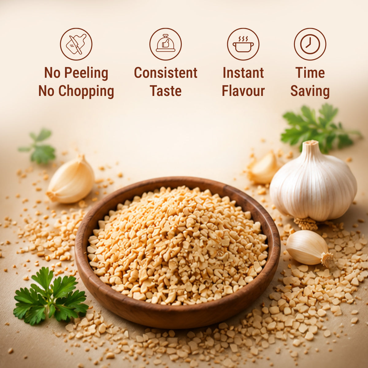 Garlic Granules - 55 g