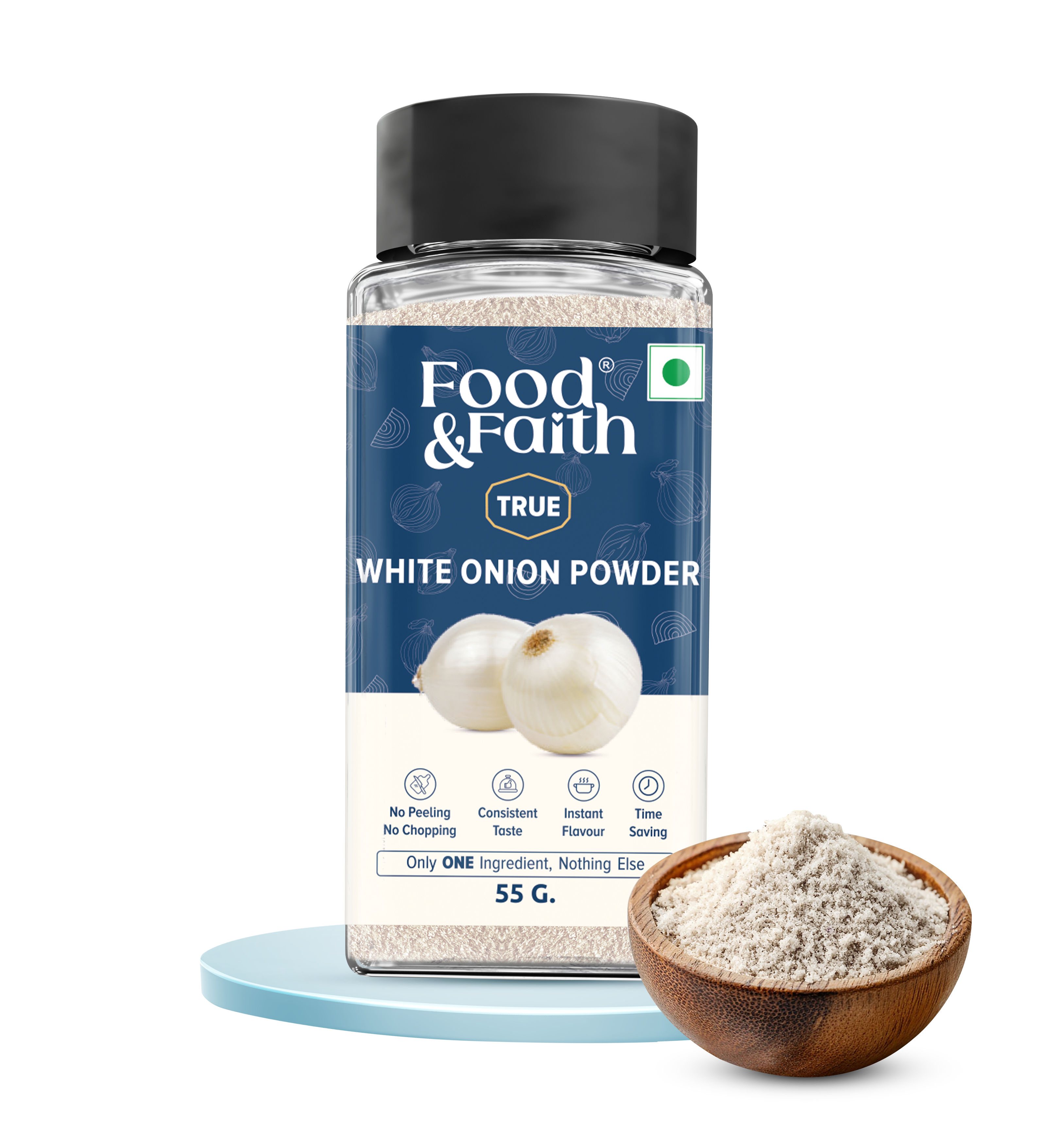 Mild Onion Magic, Just a Sprinkle Away.