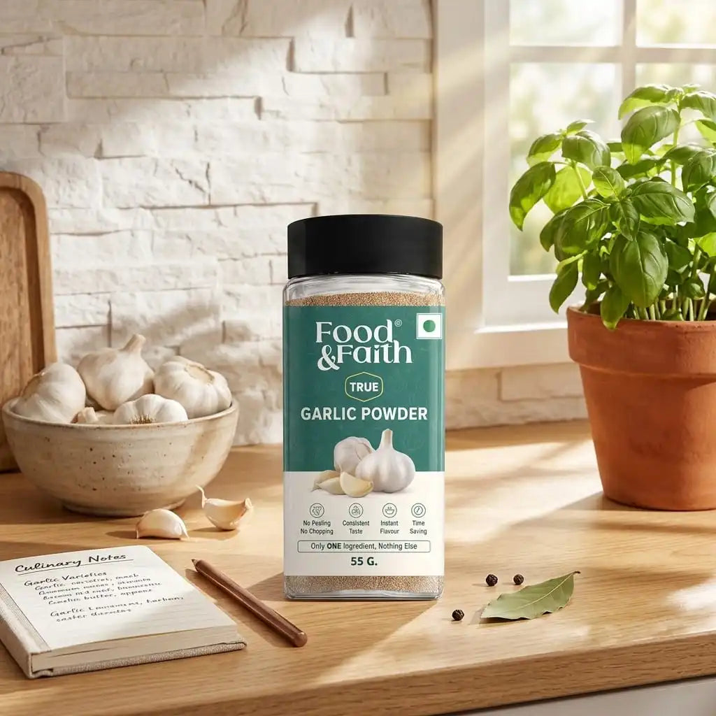 Pure Garlic Power in Every Sprinkle!
